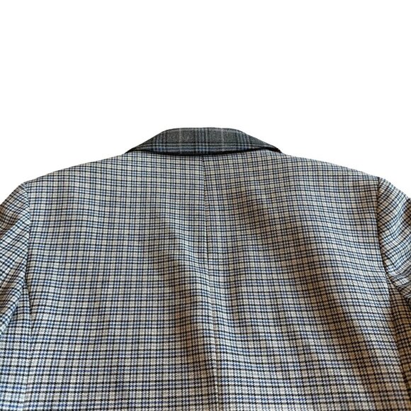 Rag & Bone Ellie Plaid Check Blazer Jacket Oversized Double Breasted Sz XS NWOT - Picture 12 of 14